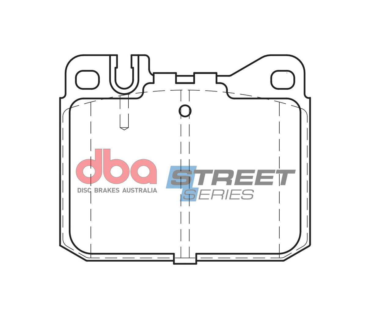 Ss Street Series Brake Pads Mercedes-Benz 1972 1991 Front DB243SS - DBA