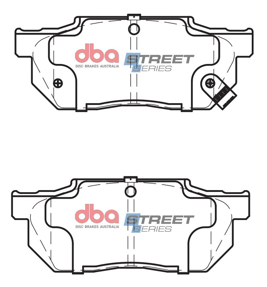 Ss Street Series Brake Pads Honda 1979-2014 Front DB300SS - DBA