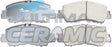Disc Brake Pads DBP CERAMIC (F) Fits MITSUBISHI ECLIPSE CROSS YA,YB DB3031C (DB3031) - Ultima