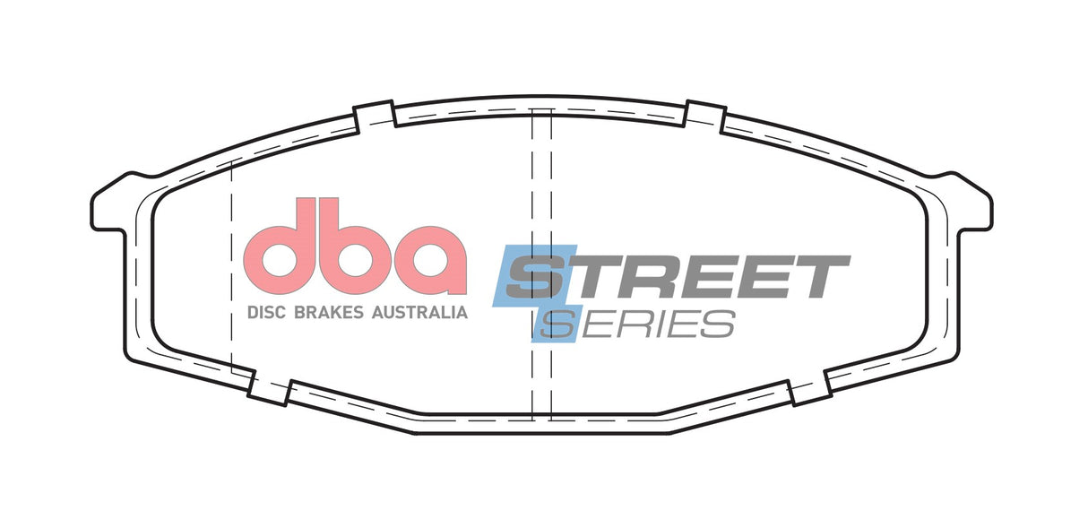 Ss Street Series Brake Pads Nissan Urvan/Maverick/Patrol Front DB321SS - DBA