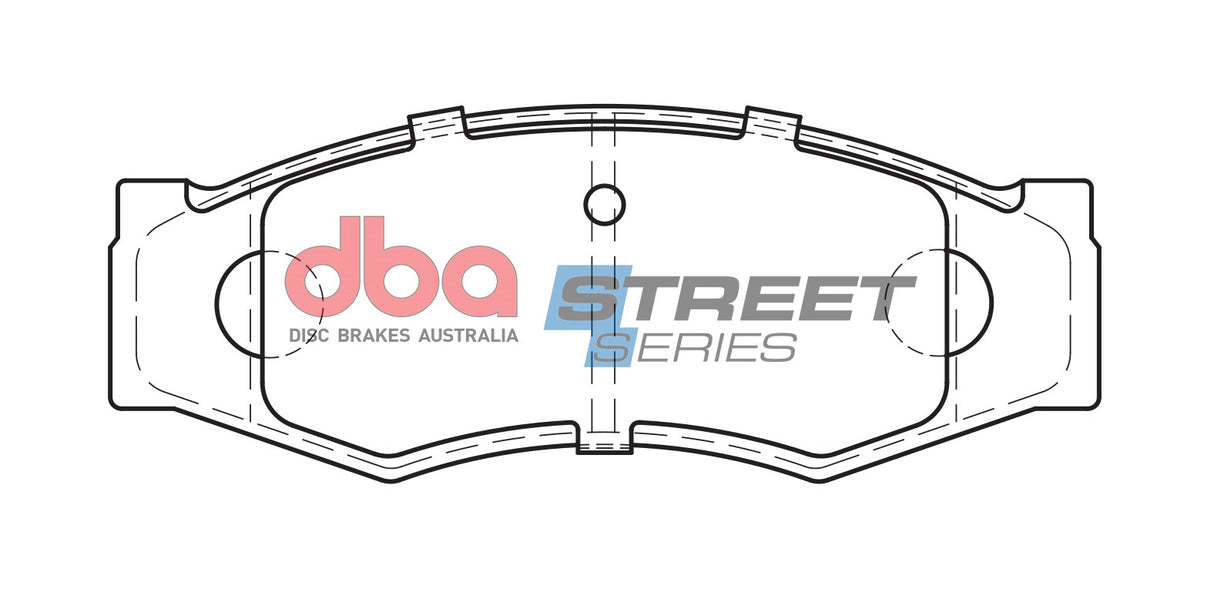 Ss Street Series Brake Pads Nissan 1978-1992 Front DB340SS - DBA