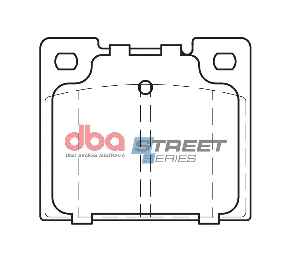 Ss Street Series Brake Pads Holden/Ford/Lancia/Triumph/Volvo Front DB538SS - DBA