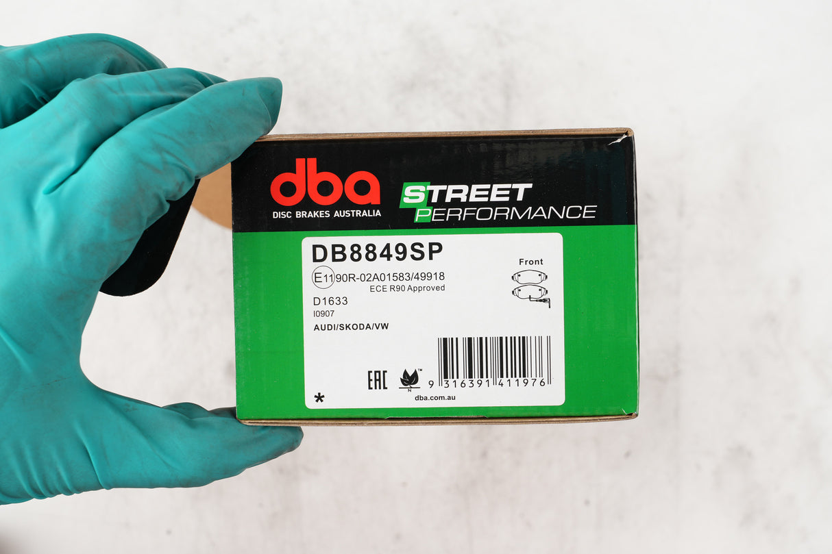 Sp Performance Brake Pads Golf Vii Skoda Right Side MY16 Front R90 Approved DB8849SP - DBA