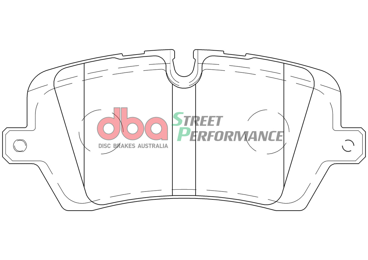 Sp Performance Brake Pads Landrover Range Rover Sport 2012 On Rear DB8919SP - DBA