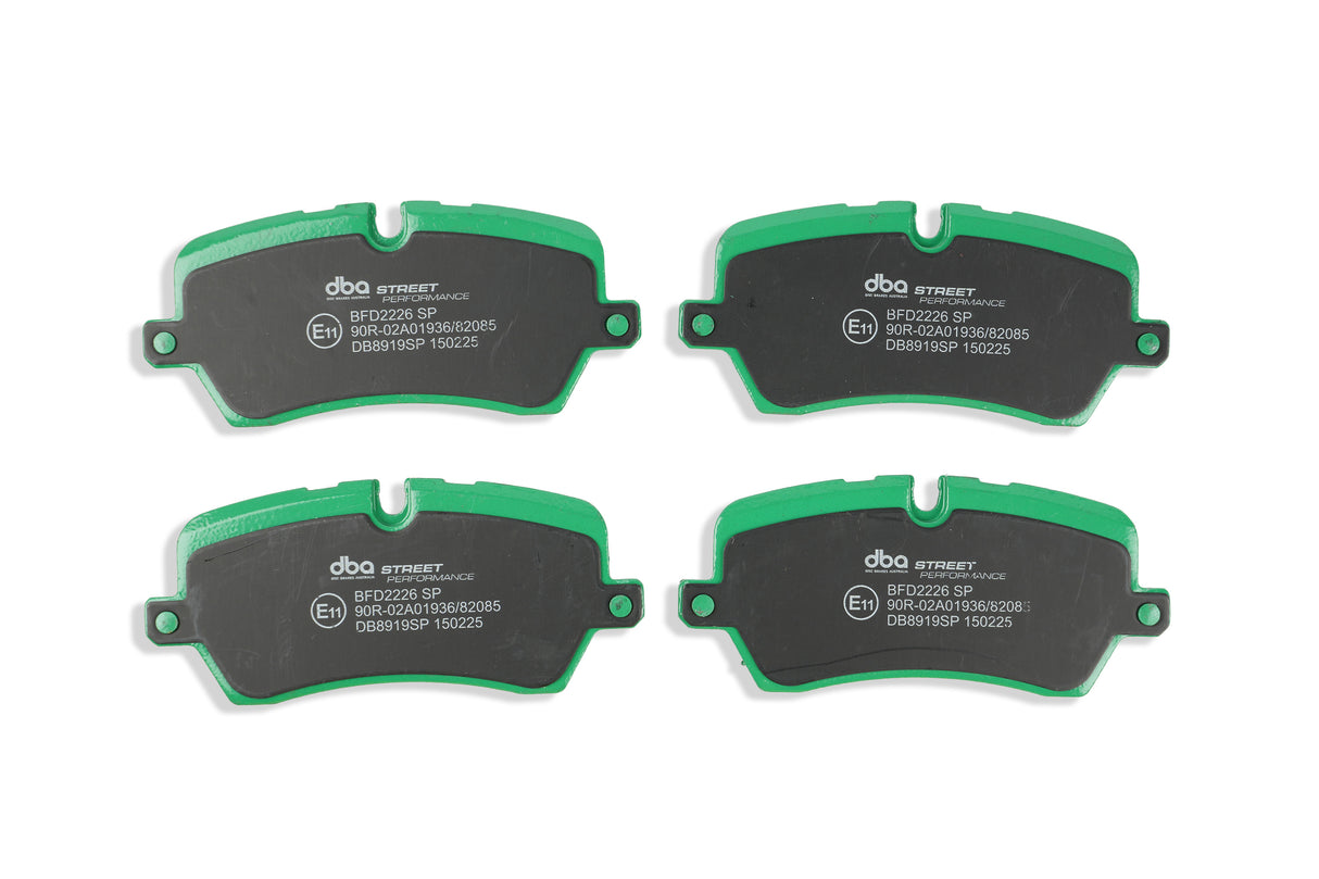Sp Performance Brake Pads Landrover Range Rover Sport 2012 On Rear DB8919SP - DBA