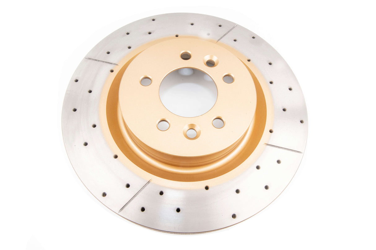 Street Gold Cross-Drilled/Slotted Pp Landrover 05-> Range Rover Sport 15-> Front DBA2096X - DBA