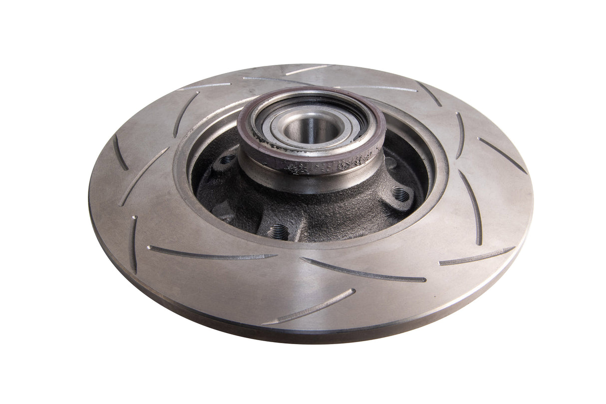 Street T2 Slotted SldPeugeot 207 208 307 08-> & Citroen C3 C4 06-> Rear With Bearing Nut Dust Cap And Magnetic Ring DBA2181S - DBA