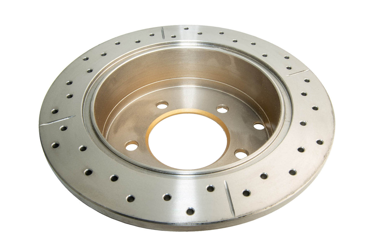 Street Gold Cross-Drilled/Slotted SldLancer/Jeep/Dodge & Chrysler 07-> Rear DBA2209X - DBA