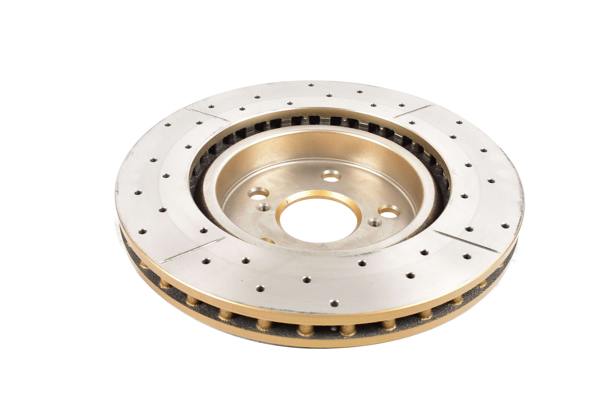 Street Gold Cross-Drill/Slotted Kp Toyota Camry Series ASV70R AXVH71R & GSV70R 2.5L & 3.4L 11/17 -> Front DBA2744X - DBA
