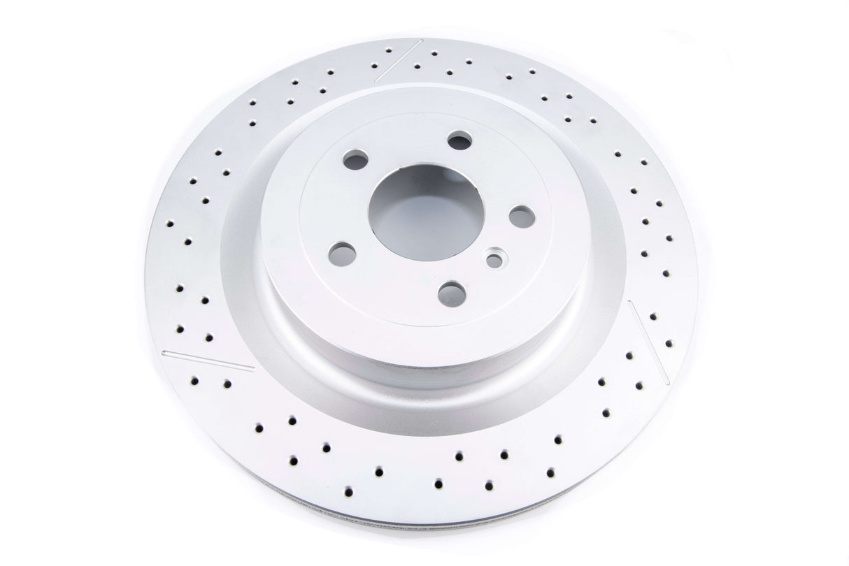 En-Shield Oe Cross-Drilled/Dimpled & Slotted Hc Pp Mercedes Amg Gl Gls GLE63 & ML63 Series W166 & X166 5.5L V8 04/12 DBA3361EXDS - DBA