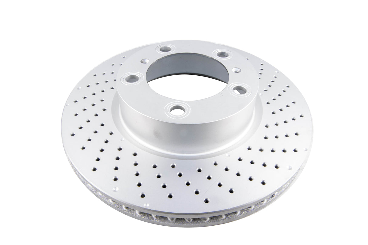 EN-Shield Oe Cross-Drilled/Dimpled Hc Right Porsche Boxter 981 Roadster 2.7L 05/12-01/17 Cayman 981 Coupe 04/13-01/17 DBA3698OEXR - DBA
