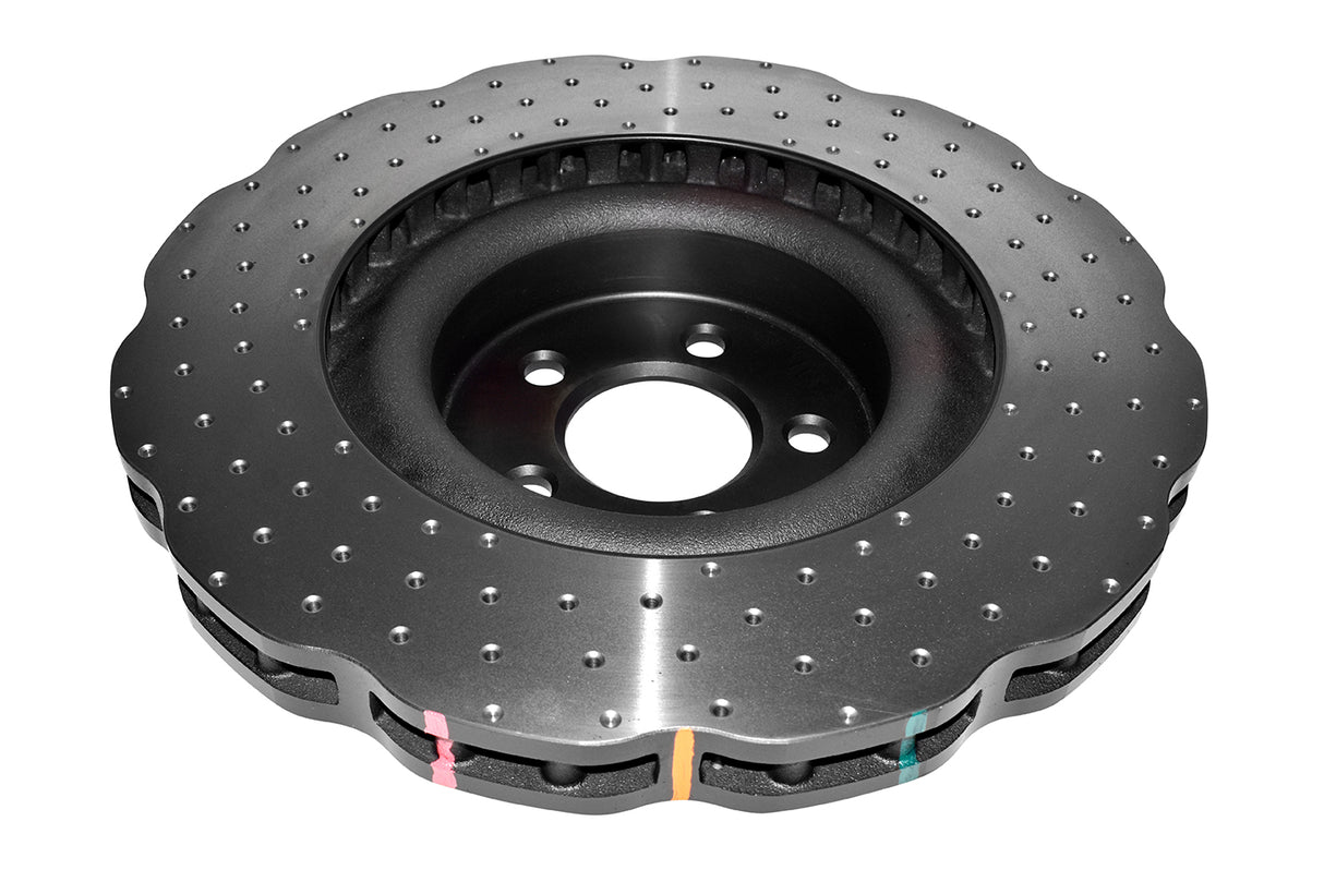 4000 Cross-Drill And Dimple Wave Disc Kp Ford Mustang Gt 15-> Front DBA42166WXD - DBA