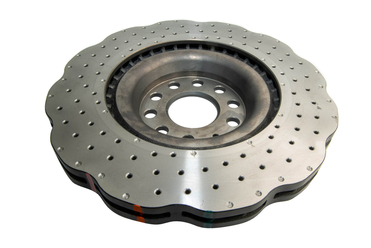 4000 Cross-Drill And Dimple Wave Disc Kp Volkswagen Golf Mk: 5&6 Front DBA42808WXD - DBA