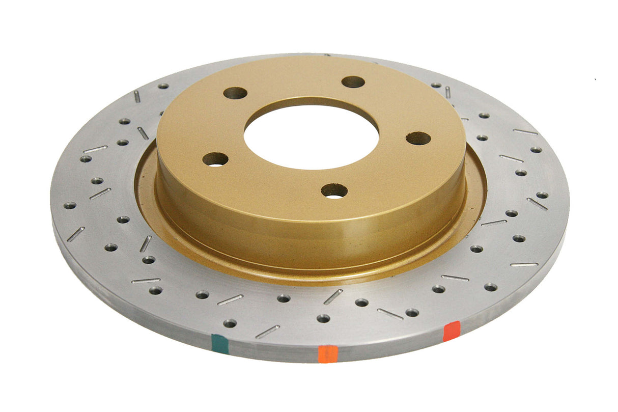 4000 Xs Cross-Drilled/Slotted SldMazda 3 SP23 09-> Rear DBA42957XS - DBA