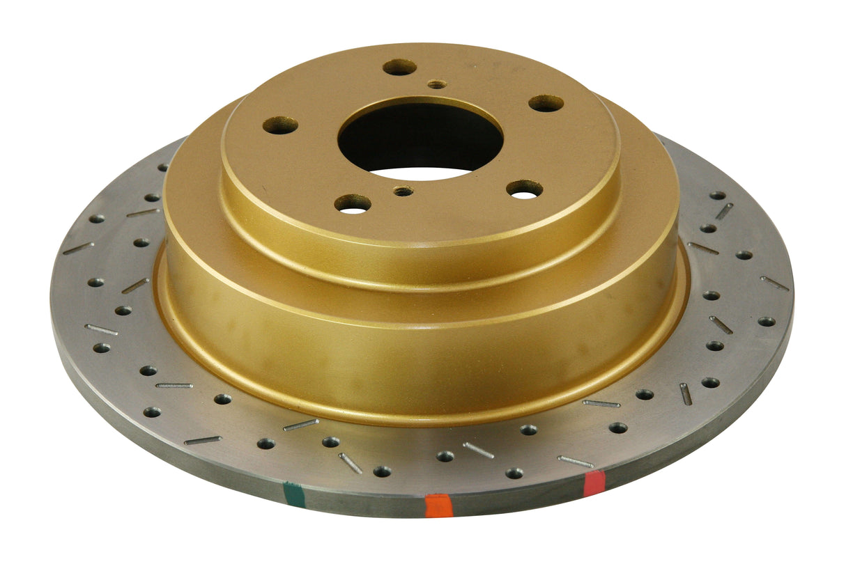 4000 Xs Crossdrilled/Slotted Sld Subaru Forester/Impreza Wrx/Liberty 94-99 Rear DBA4644XS - DBA