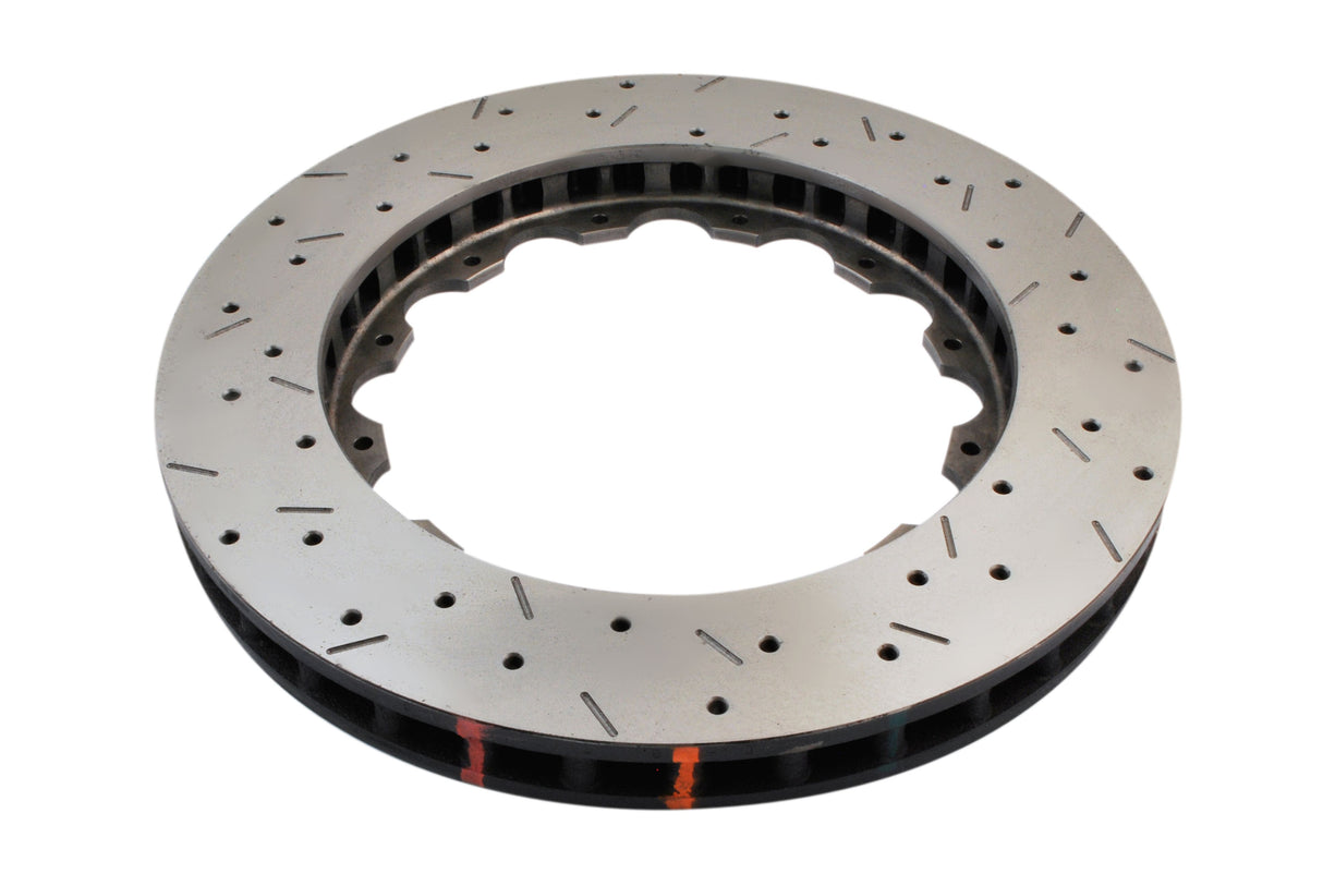 5000 Rotor Cross-Drill/Slotted With Replacement Nas Nuts -Kp Hsv 05-06 Ap 4 Piston Caliper Front Use DBA52024 For 6 Petrol DBA52018.1XS - DBA