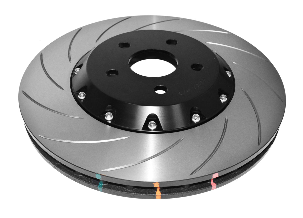 5000 Fully Assembled 2 Piece Black Hat Curved Slotted Left-Hand Kp Hsv Vf 2013 > Front DBA52066BLKCSL - DBA