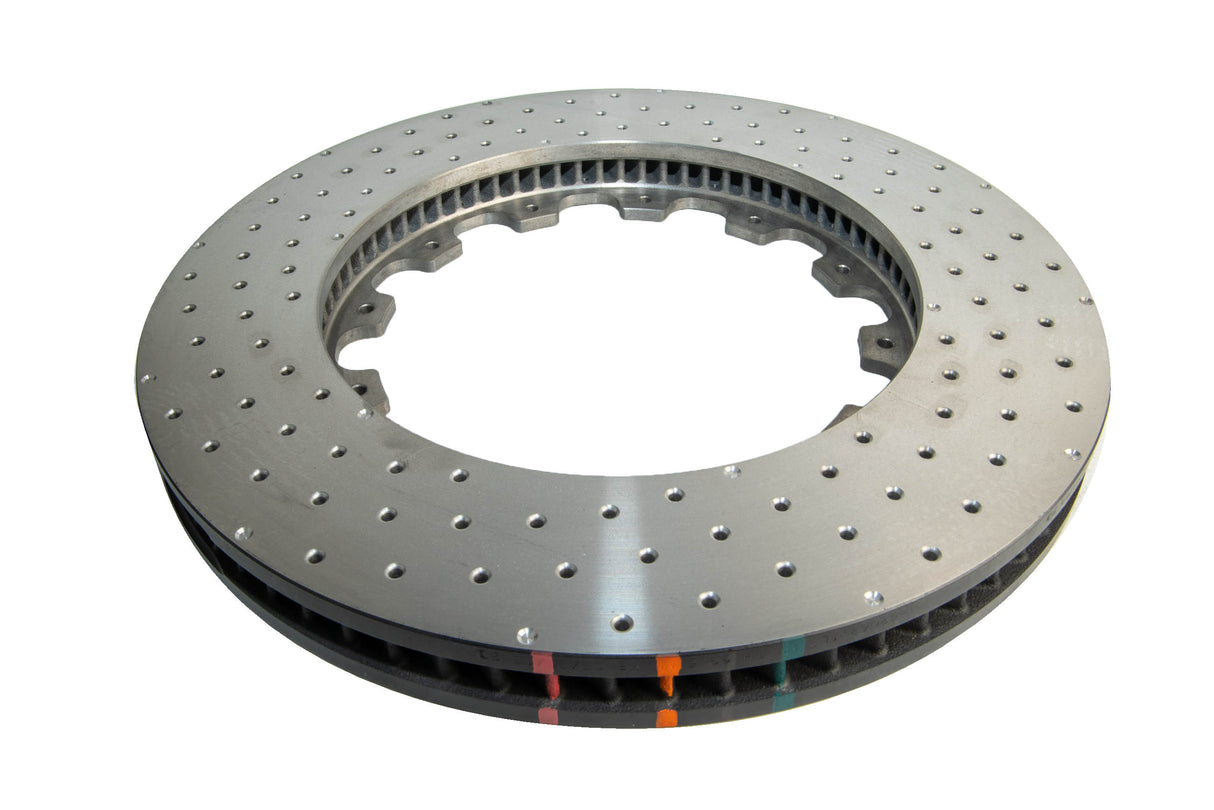 5000 Rotor Cross Drilled/Dimpled Left Hand With Replacement Nas Nuts 72CV Hsv Ve/Vf Gts 12-> Front DBA52068.1LXD - DBA