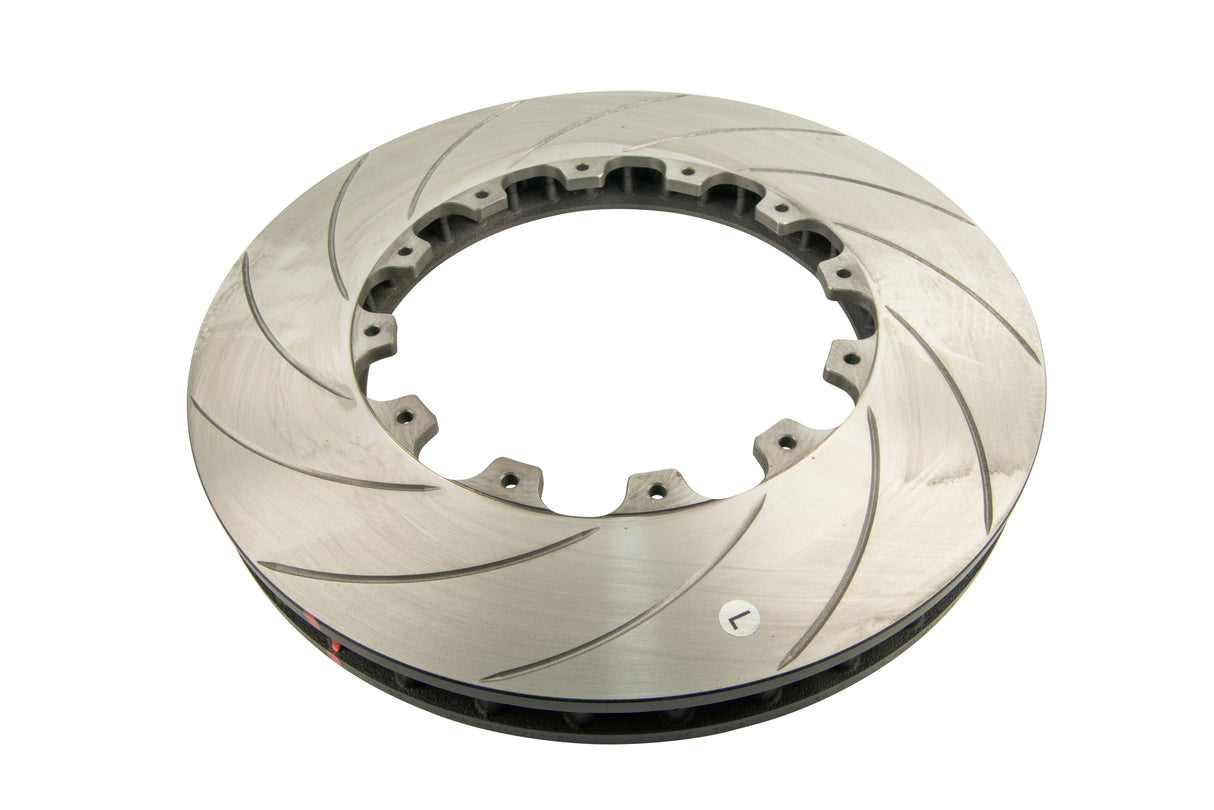 5000 Rotor Curved Slot Left 378MM X 36MM Kp Hsv Ve W427 Yellow Caliper Only Strap Drive Replacement Nas Nuts Inclu DBA52072.1CSL - DBA