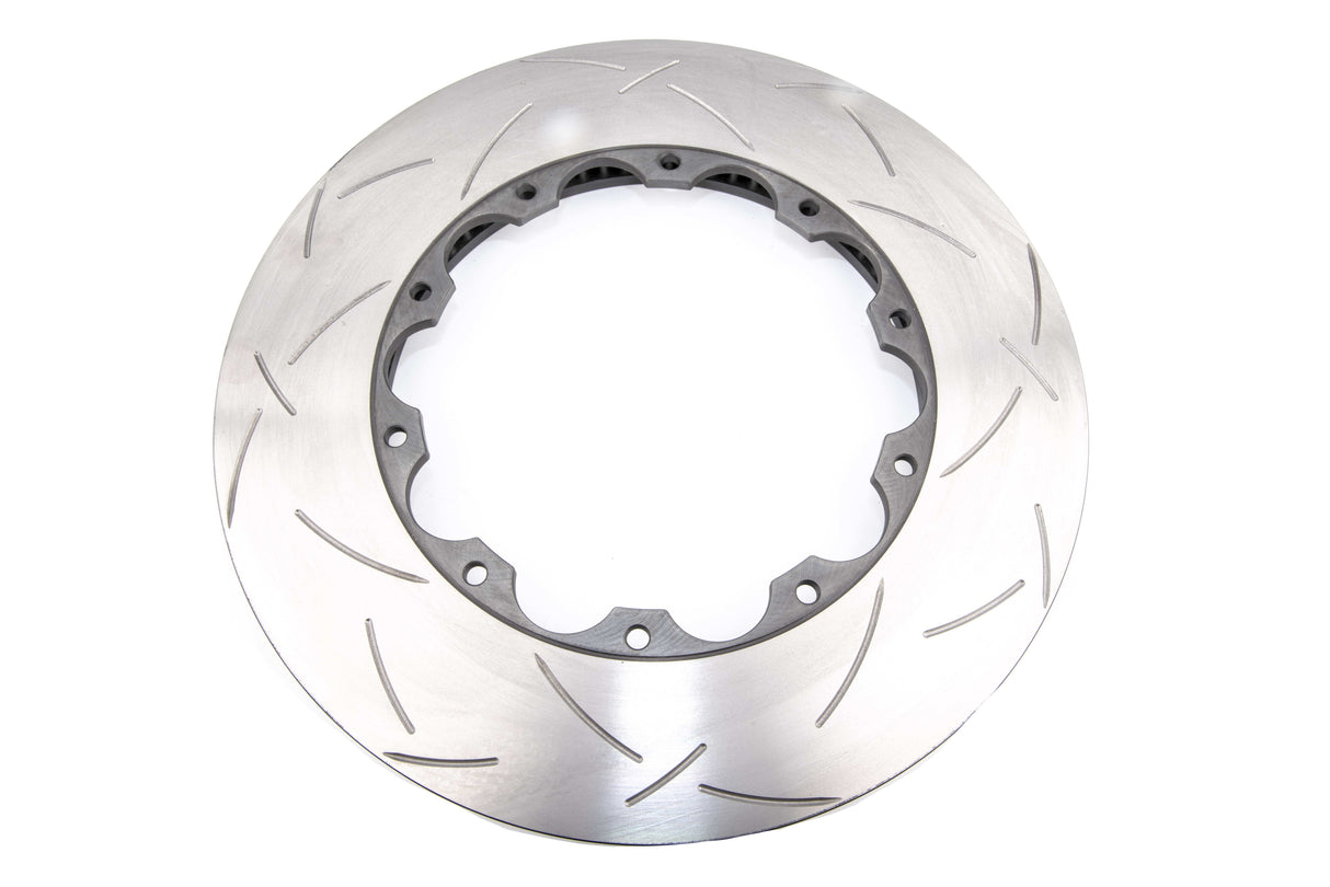 5000 Rotor T3 Slot Left Hand 72CV 390MM X 34MM Nissan R35 Gtr Brembo Replacement 12 -> Front With M6 Locking Compound Nut DBA52370.1LS - DBA