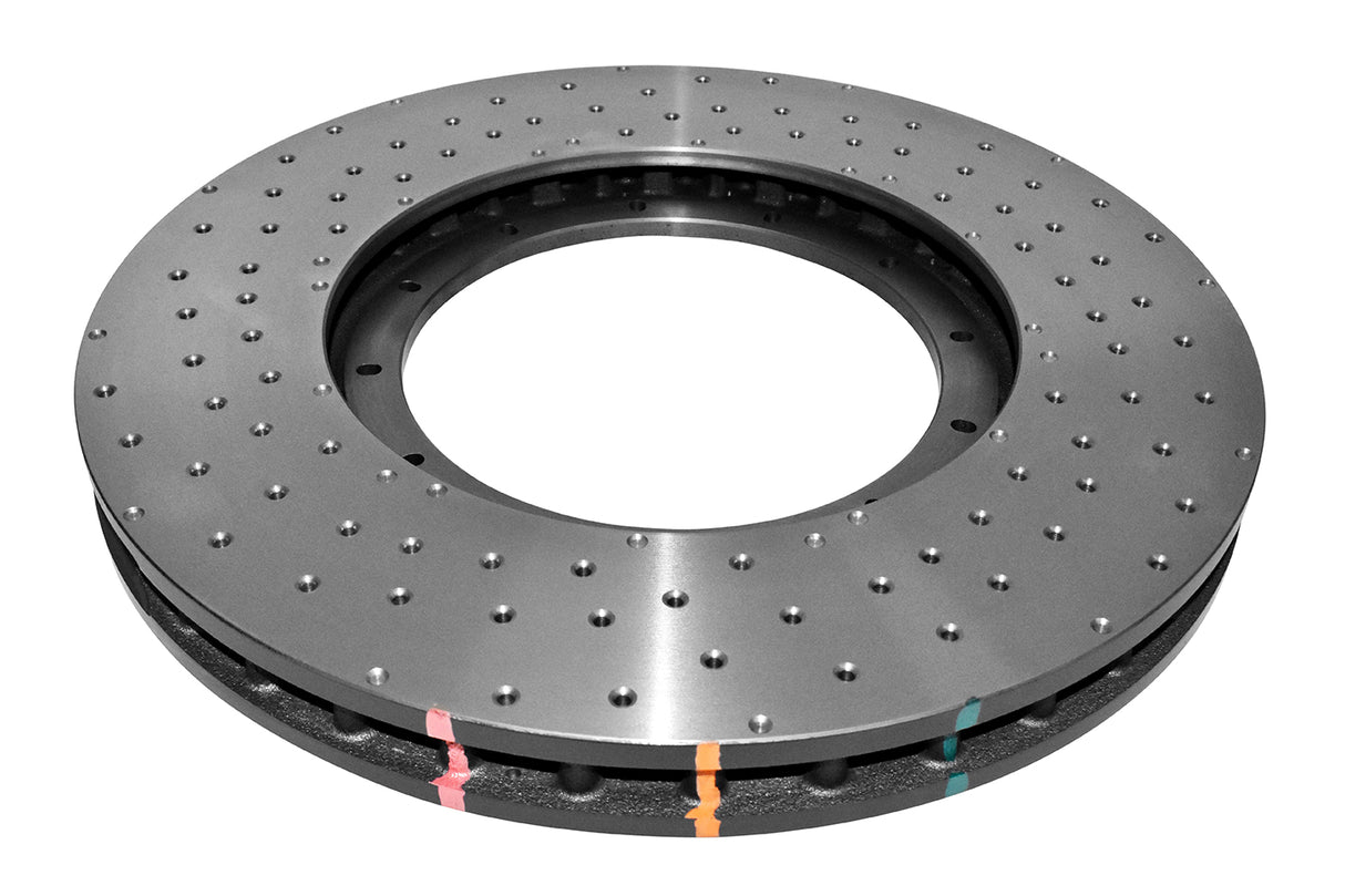 5000 Rotor Cross-Drill And Dimple With Nas Nuts Kp Audi SQ5 Front DBA52774.1XD - DBA