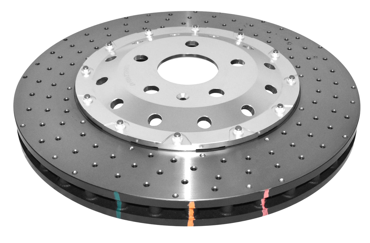 5000 Fully Assembled 2 Piece Clear Anodised Hat 370MM X 32MM Kp Audi Tt Right Side Front DBA52842SLVXD - DBA
