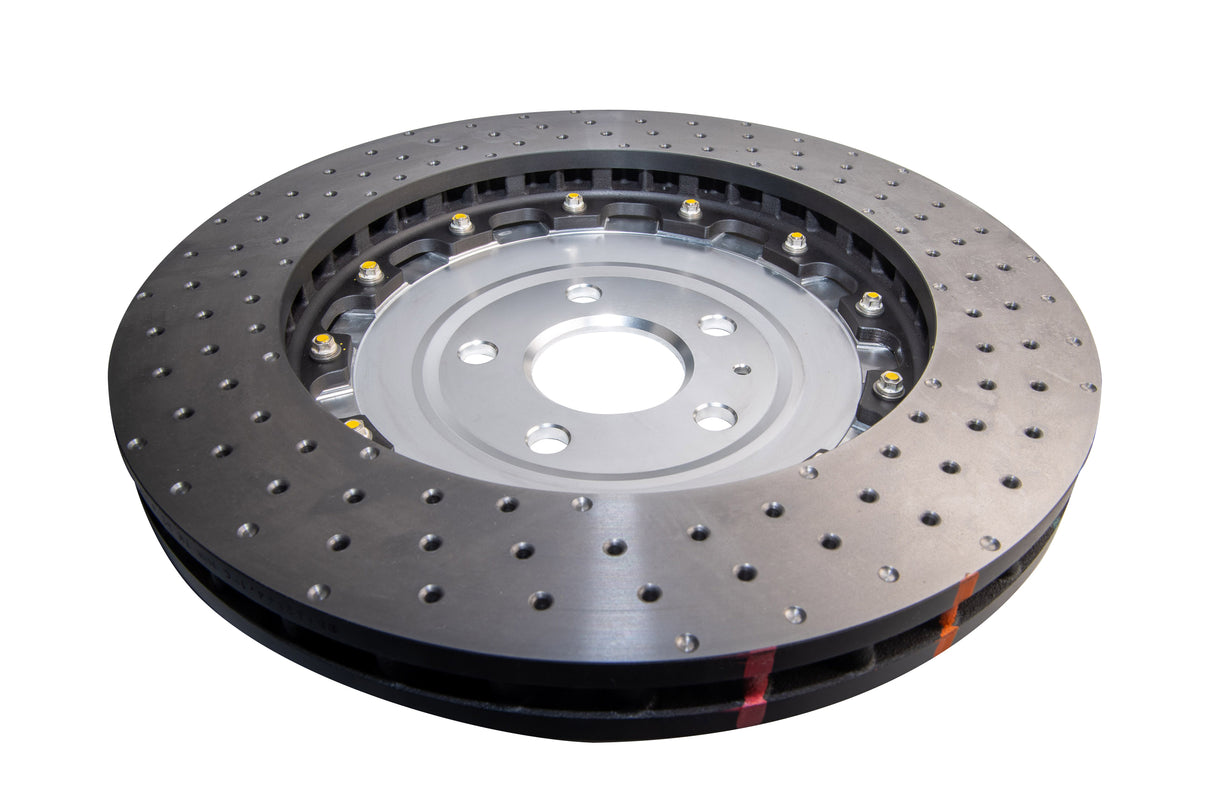 5000 Rotor Cross-Drill And Dimple 370MM X 34MM Kp AUDI-RS3 -> Front Nas Nuts Included DBA52844.1XD - DBA