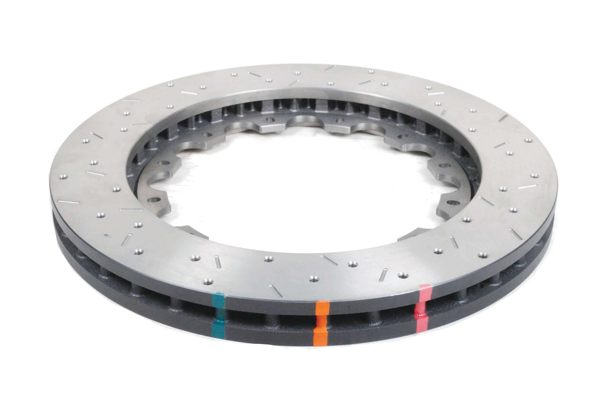 5000 Rotor X/Drilled & Slot 355MM X 32MM Kp Corvette C6 Z06 05-> Front Nas Nuts Included DBA52992.1XS - DBA