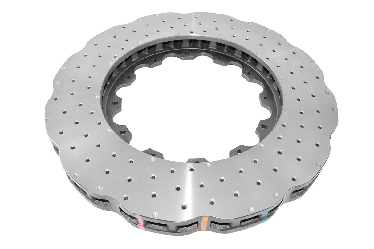 5000 Rotor Cross-Drill And Dimple Wave Disc With Nas Nuts 390MM X 36MM Kp Audi RS6 2013-2017/RS7 2014-2017 Front DBA53000.1WXD - DBA