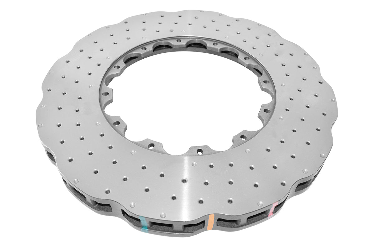 5000 Rotor Cross-Drill And Dimple Wave Disc With Nas Nuts 390MM X 36MM Kp Audi RS6 2013-2017/RS7 2014-2017 Front DBA53000.1WXD - DBA