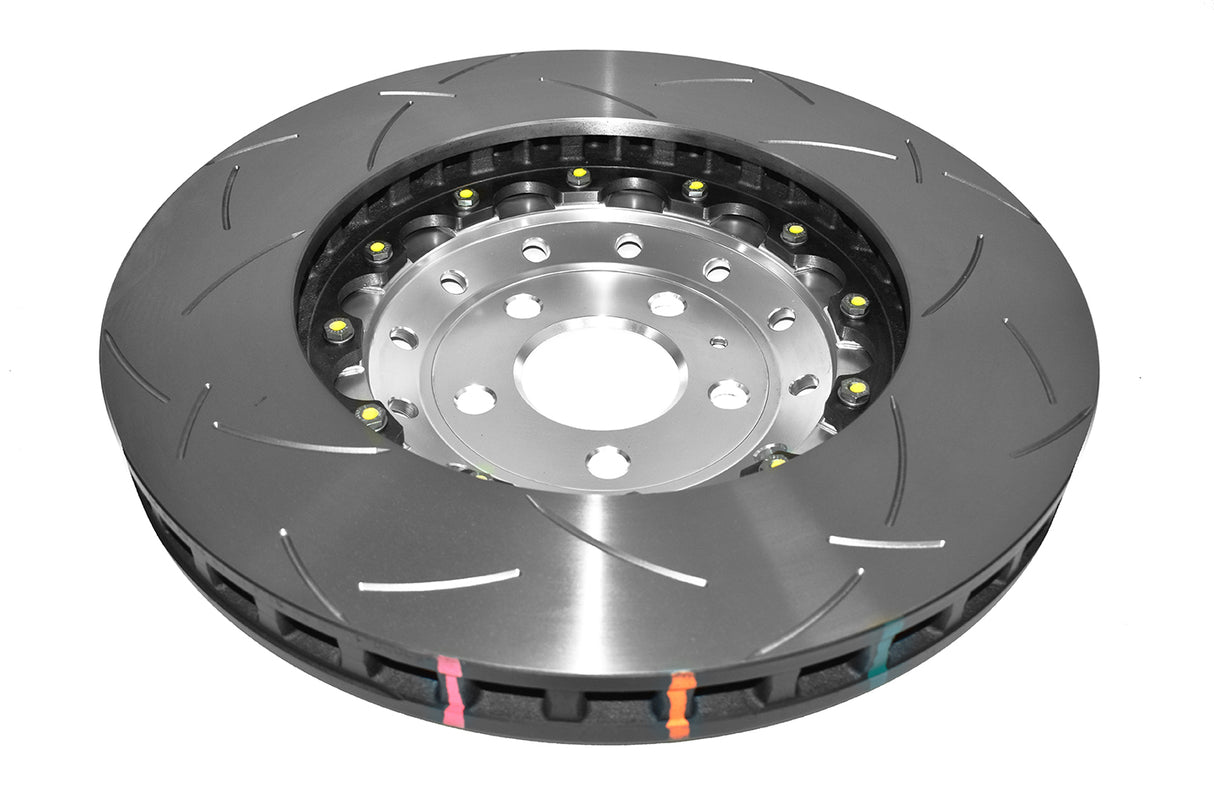 5000 Fully Assembled 2 Piece Sliver Hat T3 Slot 390MM X 36MM Kp Audi RS6 08-11 Front DBA53000SLVS - DBA