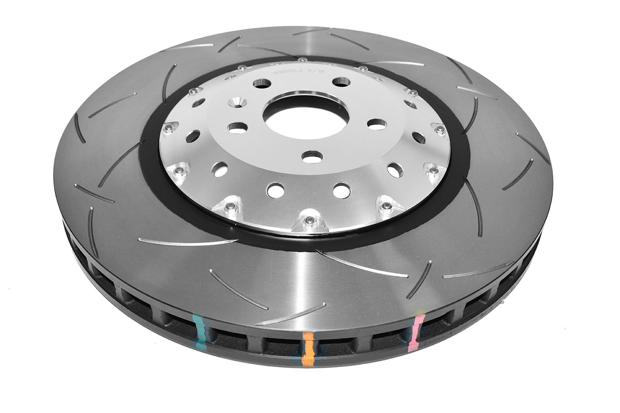 5000 Fully Assembled 2 Piece Sliver Hat T3 Slot 390MM X 36MM Kp Audi RS6 08-11 Front DBA53000SLVS - DBA