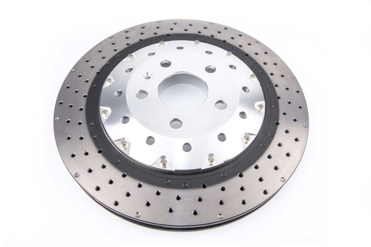 5000 Rotor Cross-Drill And Dimple With Nas Nuts 356MM X 28MM Kp Audi RS6 2008-2011 Rear DBA53001.1XD - DBA
