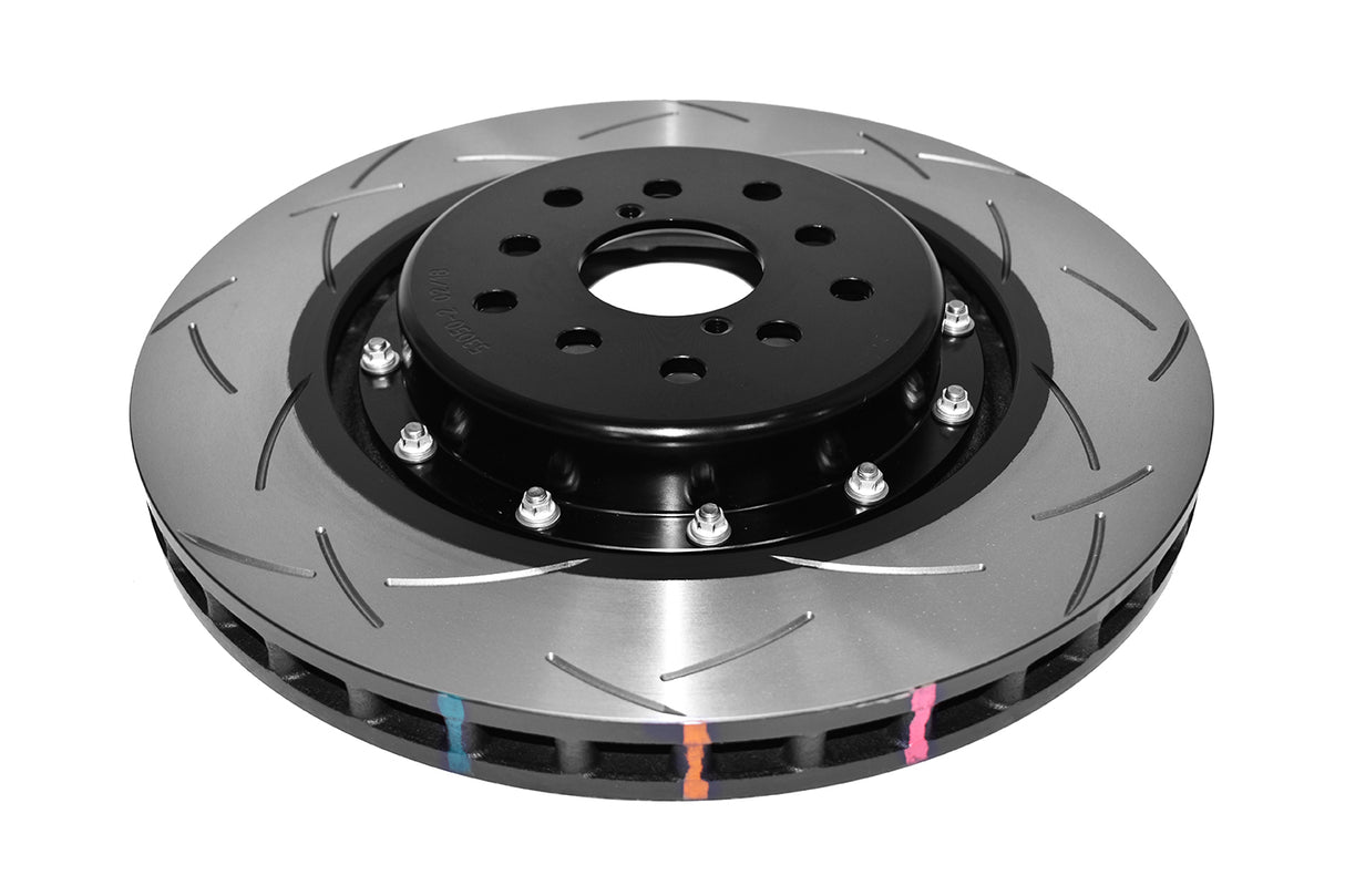 5000 Fully Assembled 2 Piece Black Hat T3 Slot Kp Subaru Wrx STi Brembo 6 Pot Rear Yellow Calipers 19 Inch Rim 04/17-> DBA53050BLKS-10 - DBA