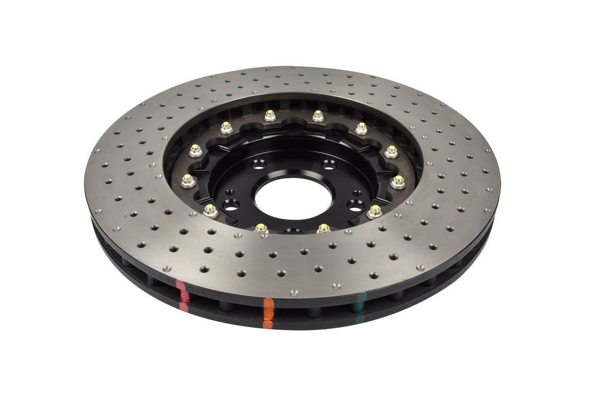 5000 Fully Assembled 2 Piece Black Hat Cross-Drill And Dimple Kp Hyundai I30 N-Per Pde Hatch/Fastback 2.0L T 02/18-> Front DBA53146BLKXD - DBA