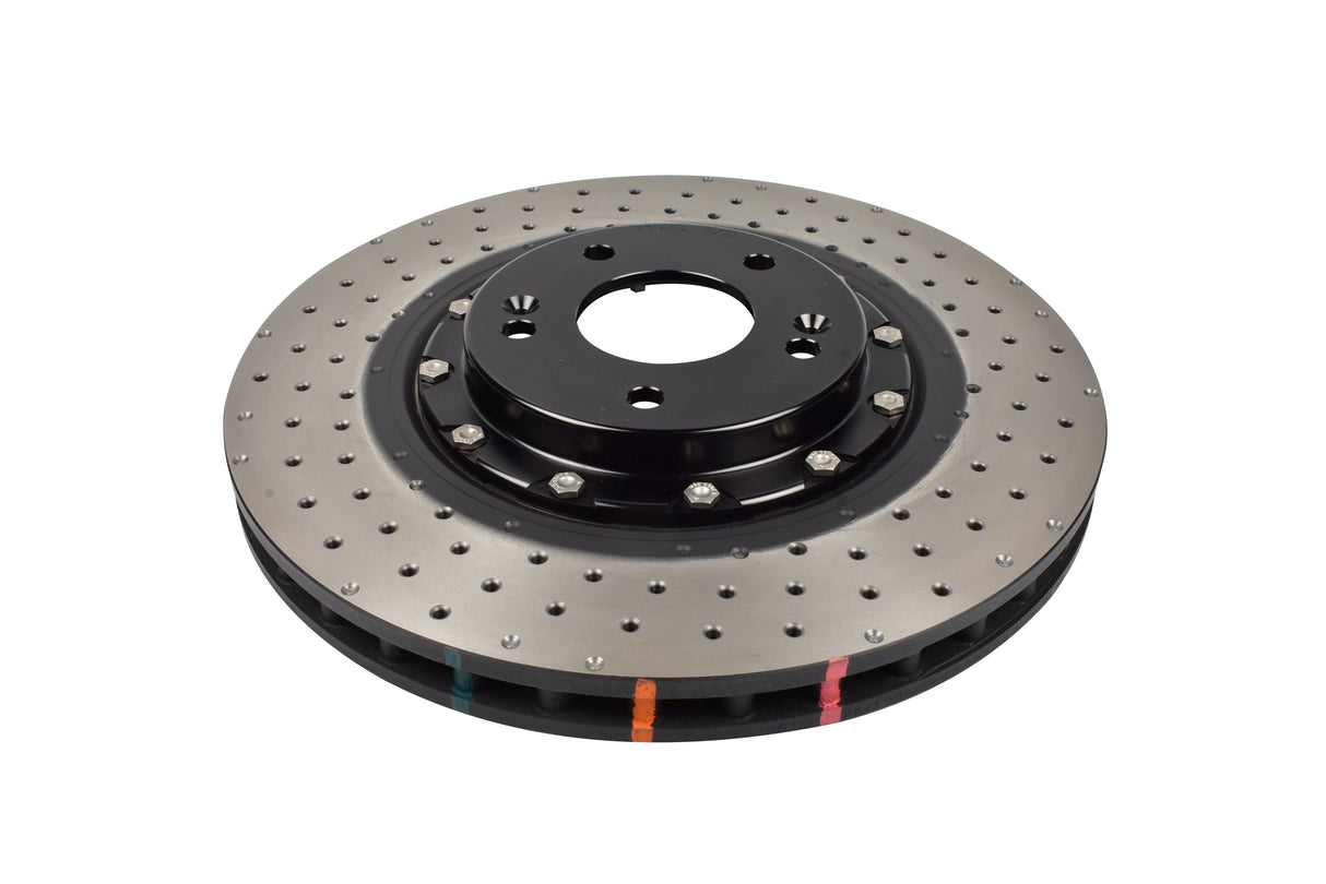 5000 Fully Assembled 2 Piece Black Hat Cross-Drill And Dimple Kp Hyundai I30 N-Per Pde Hatch/Fastback 2.0L T 02/18-> Front DBA53146BLKXD - DBA