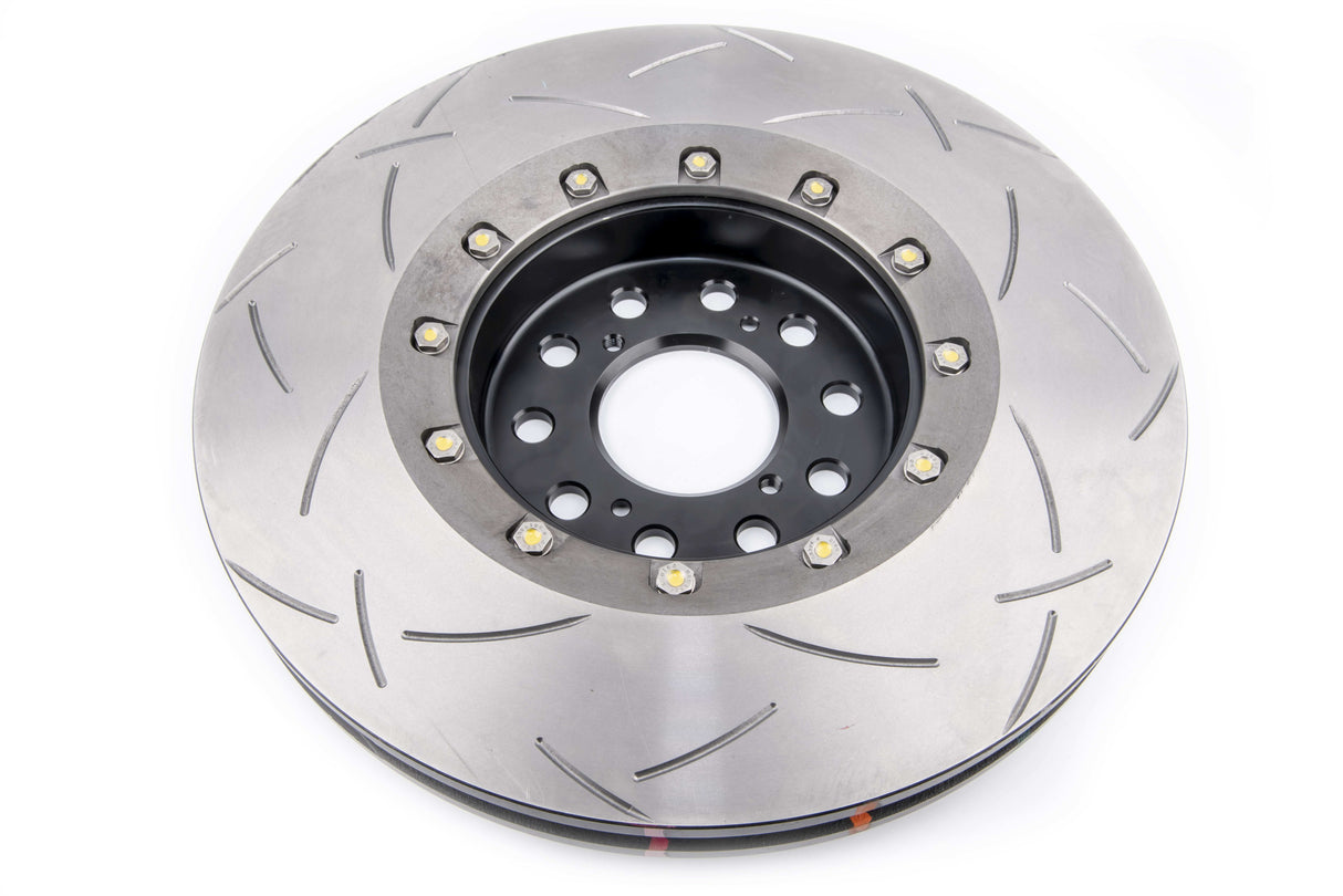 5000 Assembled 2 Piece Black Hat T3 Slot 350MM X 32MM Kp Honda Civic Type Rear Fk 228KW 09/17 -> Front Flat Rings 52224.1V DBA53700BLKS - DBA