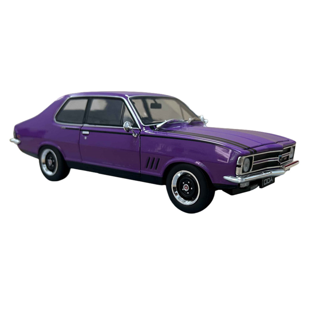 Holden LC GTR Torana Purple Diecast Model Car 1:24 Scale (Approx. 18–20cm) Collectible | Universal Auto Spares