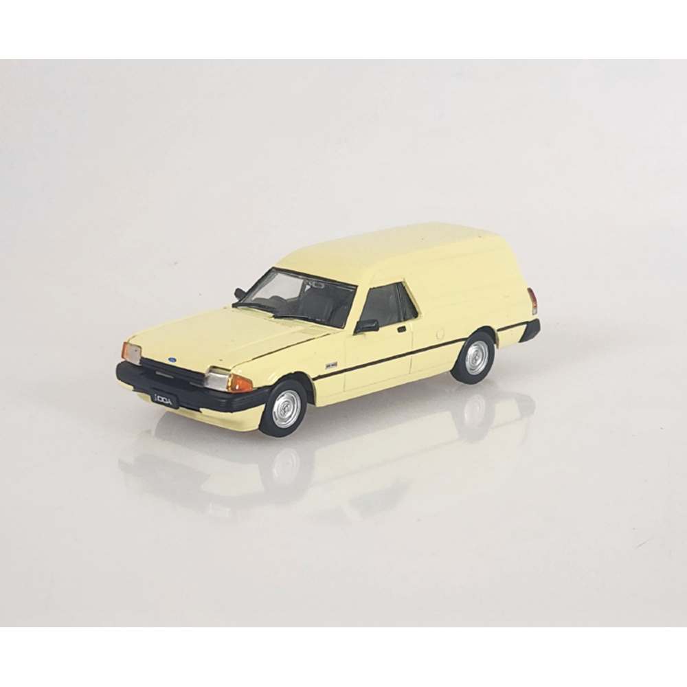 Ford Falcon XE Panel Van Pale Yellow Diecast Model Car 1:43 Scale (Approx. 10–11cm) Collectible | Universal Auto Spares