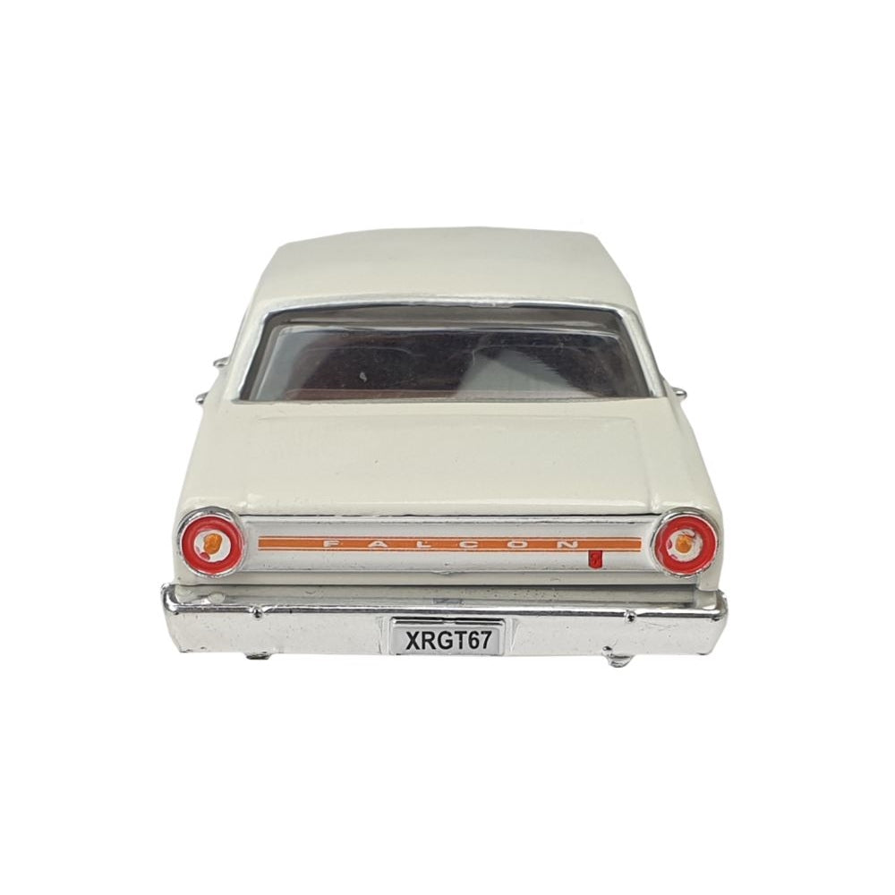 1967 Ford Falcon XR GT Avis White Diecast Model Car 1:43 Scale (Approx. 10–11cm) Collectible | Universal Auto Spares