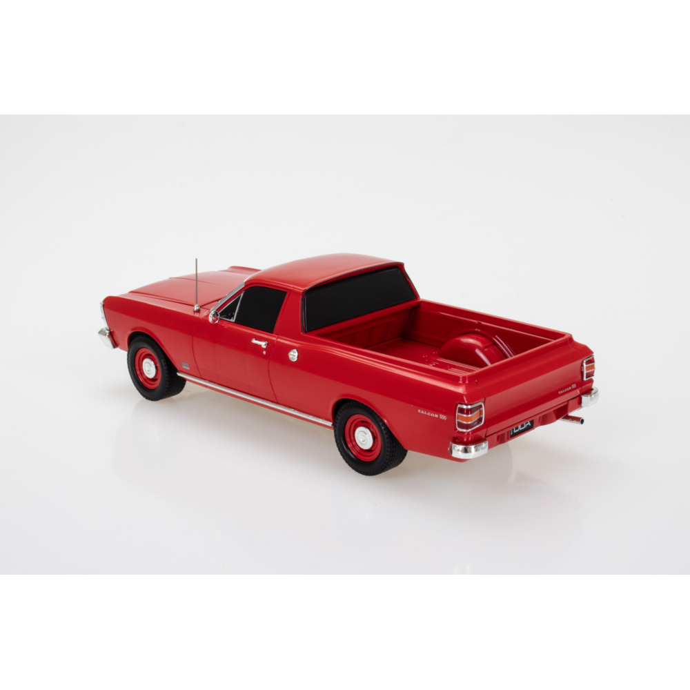 Ford Falcon XW Standard Ute Red Spectra Rides Plastic Light Up Model Car 1:24 Scale Collectible