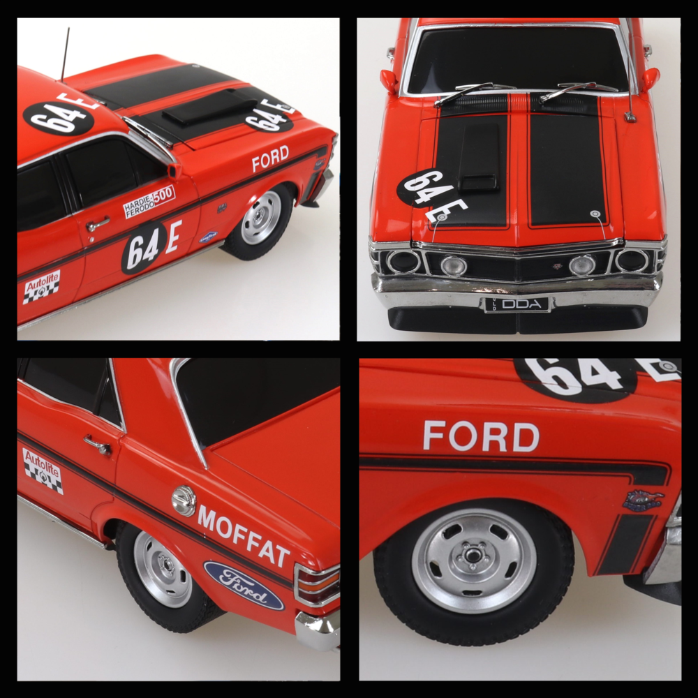 Ford Falcon XW GTHO #64E Bathurst Winner Spectra Rides Plastic Light Up Model Car 1:24 Scale Collectible