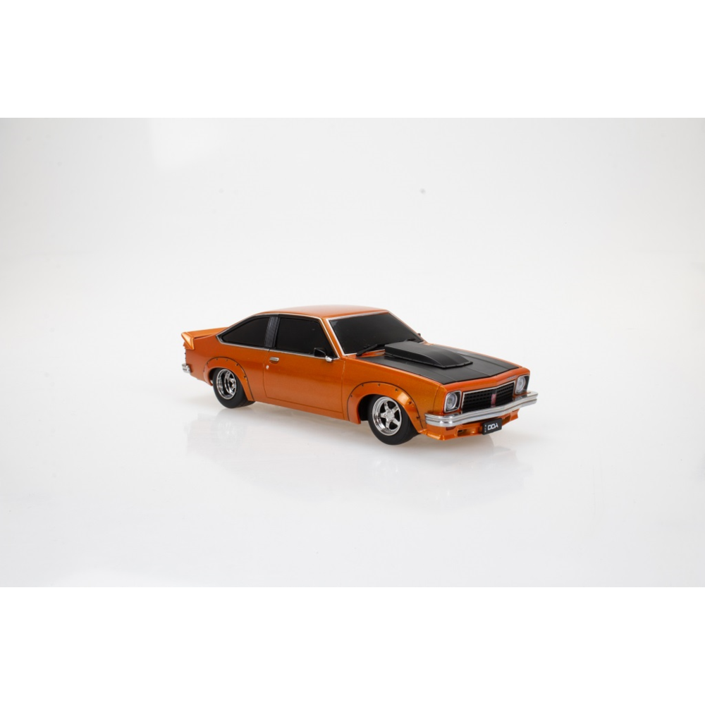 Holden Torana A9X Burnt Orange Spectra Rides Plastic Light Up Model Car 1:24 Scale Collectible