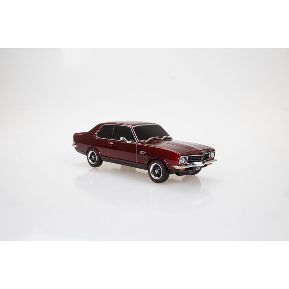 Holden Torana LJ Dark Red Spectra Rides Plastic Light Up Model Car 1:24 Scale Collectible