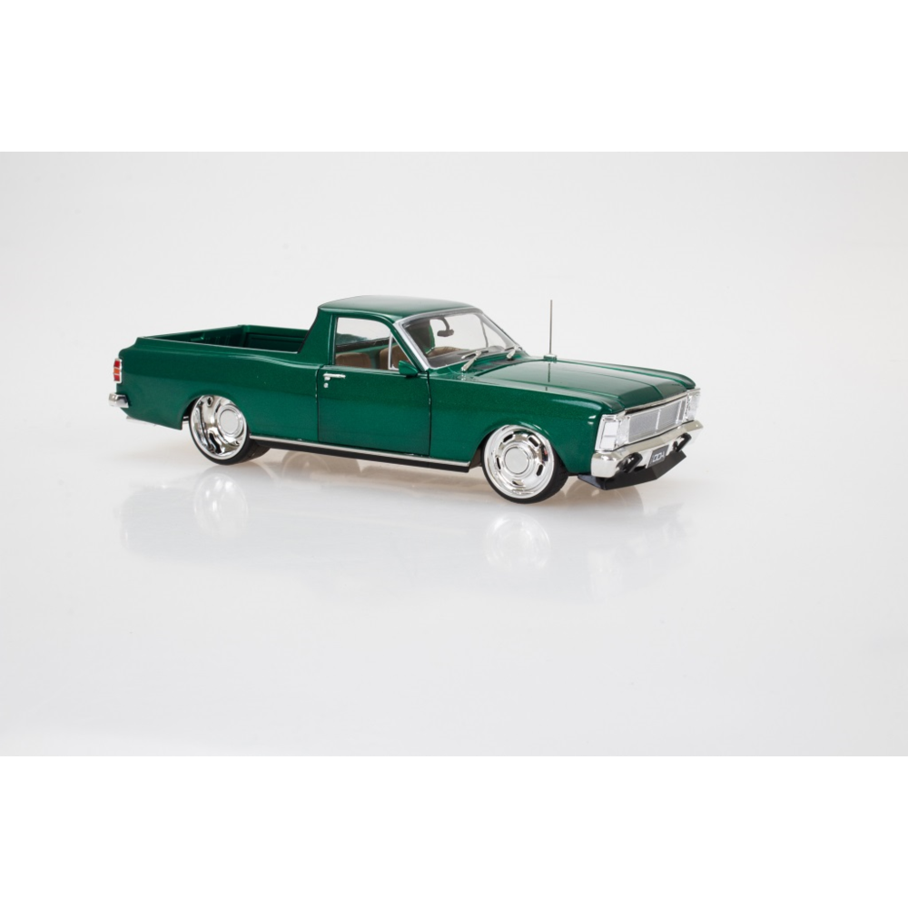 Ford Falcon XW Ute Green Sfragismeno Diecast Model Car 1:24 Scale Collectible - Diecast Models