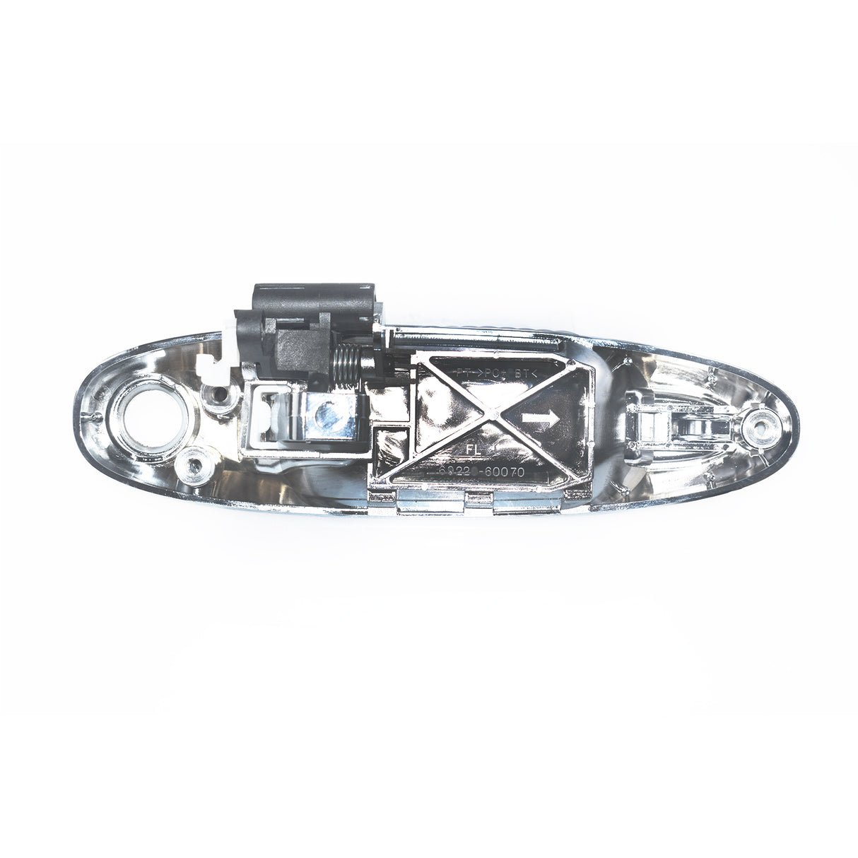 Front Left Outer Door Handle Fit For Toyota Landcruiser 100 Series 98-07 Chrome DH-TA001 - Machter