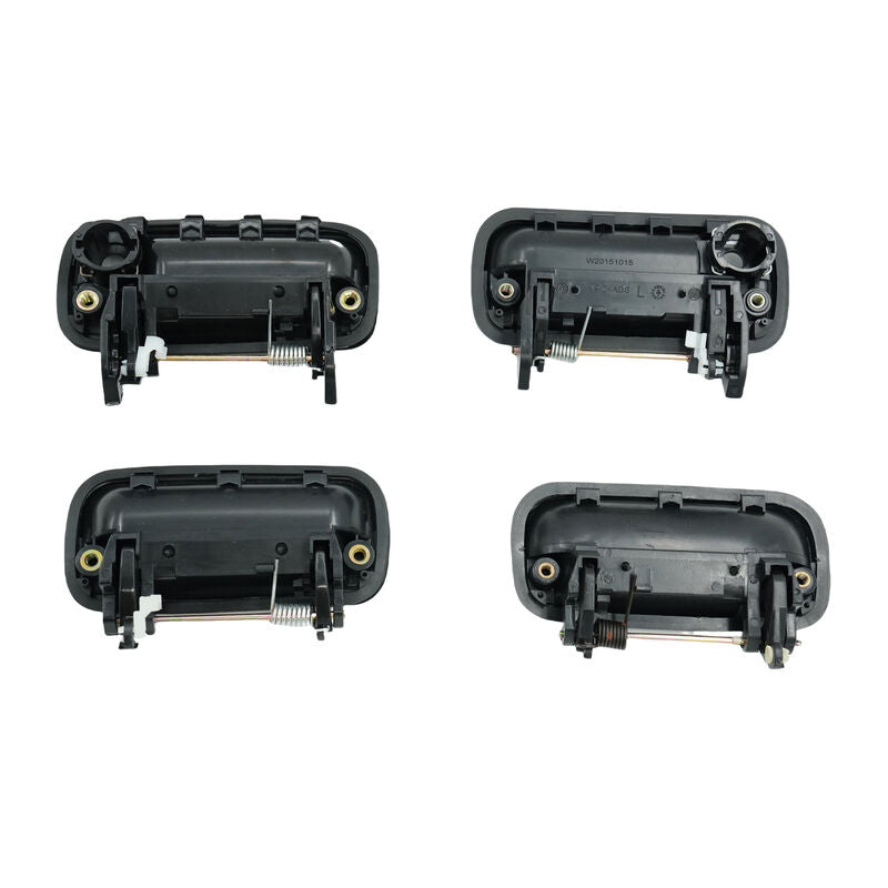 4 Pcs Textured Black Front Rear Outer Door Handle Fit For Toyota Hilux 1988-2005 DH-TA014-4PCS - Machter