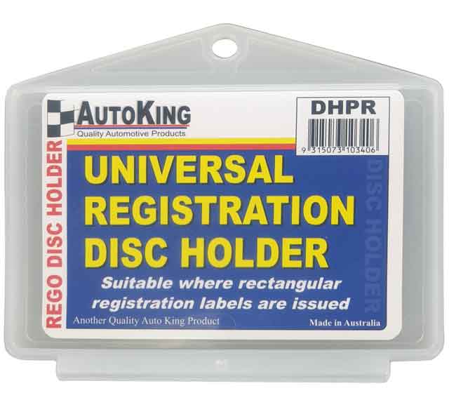 Disc Holder Plastic Rectangular - AUTOKING