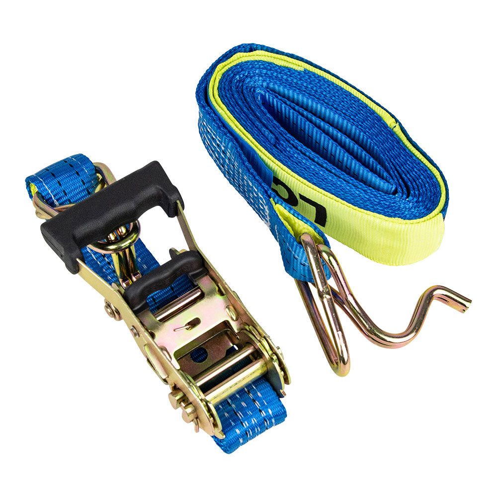 Transport Tie Down 1200KG Capacity 38mm Webbing - Monkey Grip