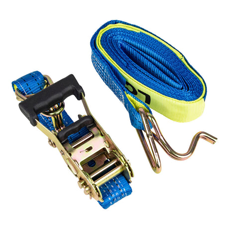 Transport Tie Down 1200KG Capacity 38mm Webbing - Monkey Grip